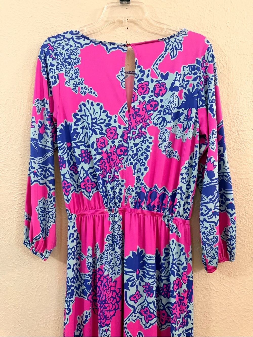 Lilly Pulitzer Ashlynn maxi pop pink on the square dress - Picture 6 of 12